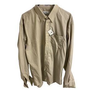 Pierre Balmain cotton dress shirt with French cuffs 16 1/2 36-37